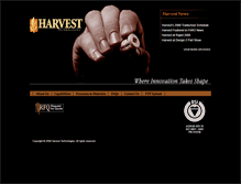 Tablet Screenshot of harvest-tech.com